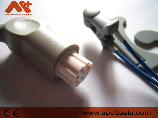 O grampo adulto compatível da orelha de Ohmeda do Datex Direto-conecta SpO2 o sensor - OXY-E4-N