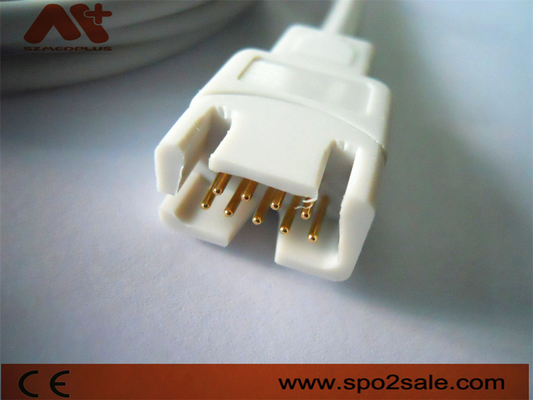 Cabo compatível do adaptador SpO2 de szmedplus - LNC-4-Ext