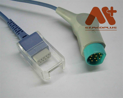 Cabo compatível CB-A400-1024A do adaptador SpO2 de Siemens