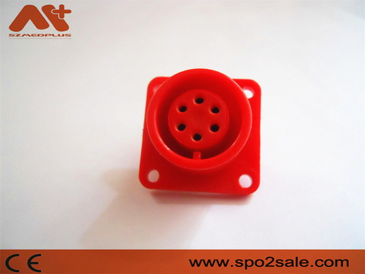 Conectores de dispositivos médicos compatíveis AAMI 6 pin IBP Connector