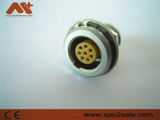 Metal 1B 5 Pin Socket dos conectores EGG.1B.305 do dispositivo Spo2 médico