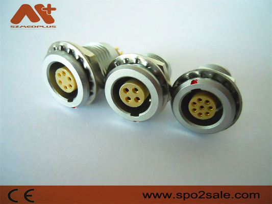 Metal 1B 5 Pin Socket dos conectores EGG.1B.305 do dispositivo Spo2 médico