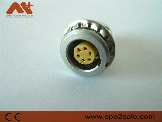 Metal 1B 5 Pin Socket dos conectores EGG.1B.305 do dispositivo Spo2 médico