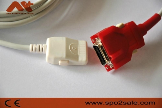 2.4M 20Pin Spo2 Adaptador Cable Vermelho PC-04 (2058) PC-08 (2059) PC-12 (2060)