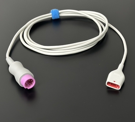 Compatível Mindray DPM6/7 040-003310-00 RD SET 8-pin SpO2 cabo de extensão