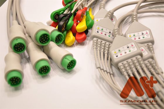 5 Cable de paciente de ECG de chumbo para bistos BT760 Monitor compatível