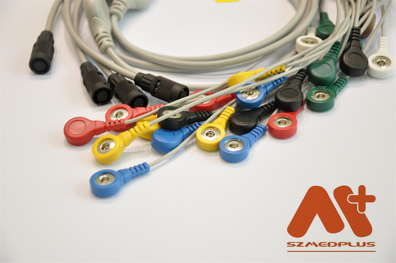 Cable de ECG Holter compatível Valenta Mn-08 7