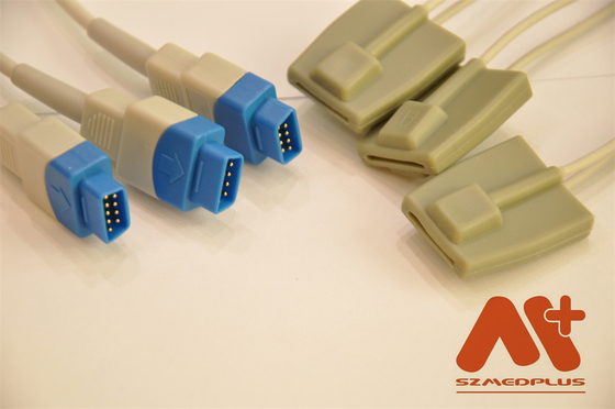 TS-SP-D SPO2 Sensor de borracha pediátrica 1 metro para monitoramento de pacientes trusignal