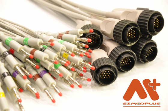 O ECG de Kenz PC-104 cabografa 16 Pin Cable For Kanz 103, 106, 107, 1201, 302, 303