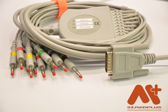 Ambisea 10 Cabo de ECG de Chumbo para Máquina de ECG AV-9100 9300 9600 9120