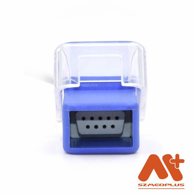 Cabo Philips M1943NL TPU médico do adaptador de Oximax 8 Pin To DB9 SpO2