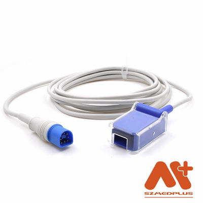 Cabo Philips M1943NL TPU médico do adaptador de Oximax 8 Pin To DB9 SpO2