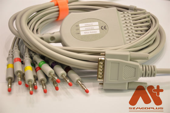 Cardionics 10 Cable de ECG de Chumbo para Cardionics Cardio Touch / Cardio Plug ECG Machine