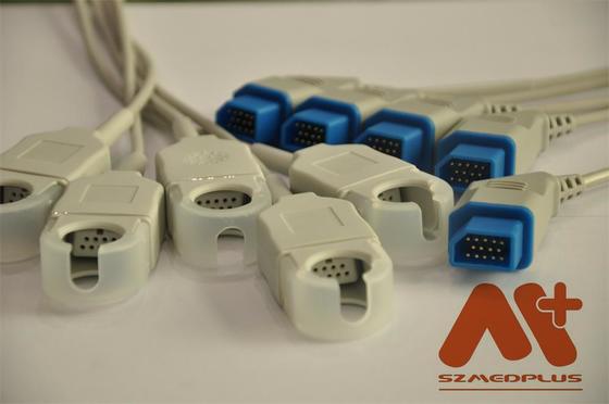 Cabo compatível do adaptador SpO2 de Nihon Kohden - JL-900P